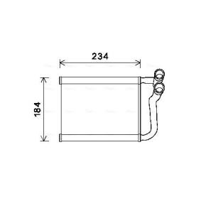 Acquista Scambiatore calore per riscaldamento abitacolo da AVA COOLING SYSTEMS HY6253 a buon mercato per soli 63,36 €