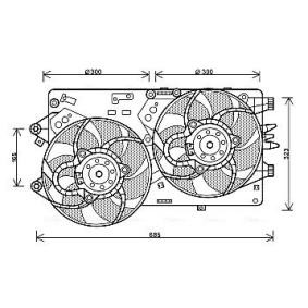 LANCIA Kühlerlüfter von AVA COOLING SYSTEMS