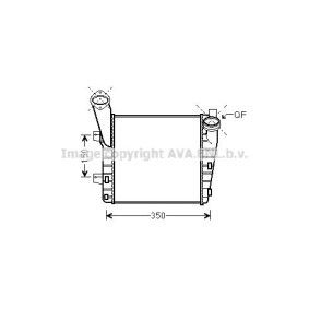 Kjøp Intercooler av AVA COOLING SYSTEMS PR4056 til den lave prisen 6755,84 NOK