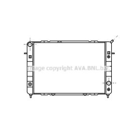 Kühler von AVA COOLING SYSTEMS für Senator Mk2 (B) (V88) günstig online kaufen