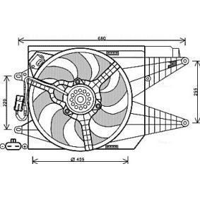 Kühlerlüfter von AVA COOLING SYSTEMS FT7566