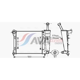 Kjøp AC-kompressor av AVA COOLING SYSTEMS DWK099 til den lave prisen 4502,57 NOK