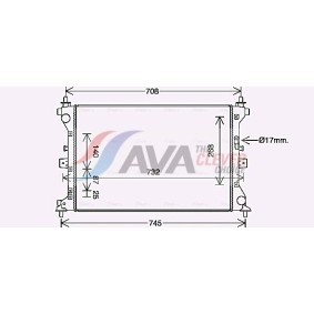 Acquista Radiatore da AVA COOLING SYSTEMS online per Midi I Van a prezzi moderati