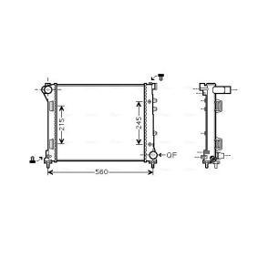 Comprar Radiador, refrigeración del motor de AVA COOLING SYSTEMS FTA2387 a bajo precio de 77,51 €