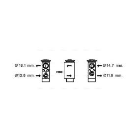 Compre Válvula de expansão, ar condicionado da AVA COOLING SYSTEMS BW1432 a um preço baixo por 67,47 €