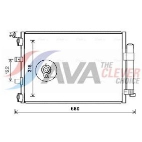 Kjøp Intercooler av AVA COOLING SYSTEMS CN4268 til den lave prisen 1414,70 NOK