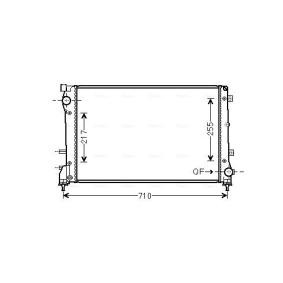 Comprar Radiador, refrigeración del motor de AVA COOLING SYSTEMS FT2390 a bajo precio de 185,76 €