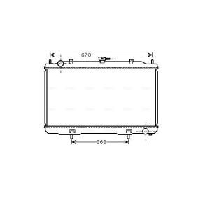 Acquista Radiatore motore da AVA COOLING SYSTEMS DN2324 a buon mercato per soli 184,98 €