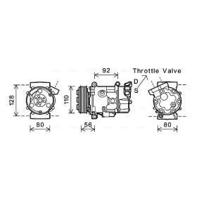 Achetez des Compresseur de climatisation AVA COOLING SYSTEMS BWK416 à prix pour 721,44 €