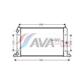Achetez des Condenseur, climatisation AVA COOLING SYSTEMS TO5594 à prix pour 93,55 €