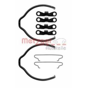 Compre Kit de acessórios, maxilas de travão de estacionamento da METZGER 105-0721 a um preço baixo por 26,28 €