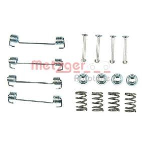 Comprar Juego de accesorios, zapatas de freno de estacionamiento de METZGER 105-0619 a bajo precio de 26,88 €