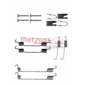 Comprar Juego de accesorios, zapatas de freno de METZGER 105-0797 a bajo precio de 10,64 €