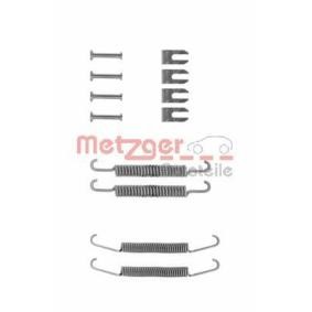 Comprar Juego de accesorios, zapatas de freno de METZGER 105-0610 a bajo precio de 6,43 €