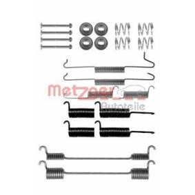 Compre Kit de acessórios, maxilas do travão de METZGER online para LT 40-55 I Camião de plataforma / Chassis (293-909) a preços moderados