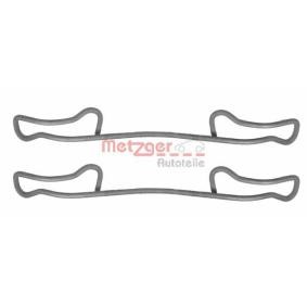 Zubehörsatz, Scheibenbremsbelag von METZGER