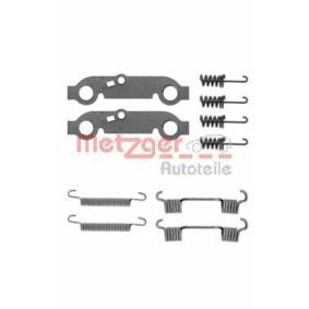 Zubehörsatz, Feststellbremsbacken für MERCEDES-BENZ von METZGER