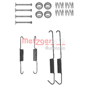 Comprar Juego de accesorios, zapatas de freno de METZGER 105-0002 a bajo precio de 7,80 €