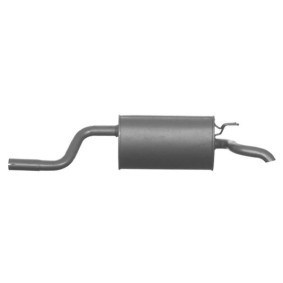 Mittel- / Endschalldämpfer FTS-334