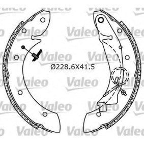 Acquista Kit freno, Freno a tamburo da VALEO 553785 a buon mercato per soli 96,61 €