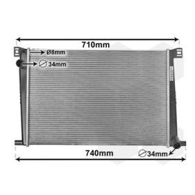 Kühler, Motorkühlung 06002356