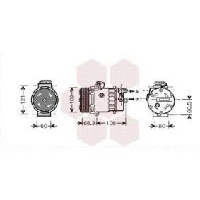 Acquista Compressore aria condizionata da VAN WEZEL 3700K464 a buon mercato per soli 536,08 €