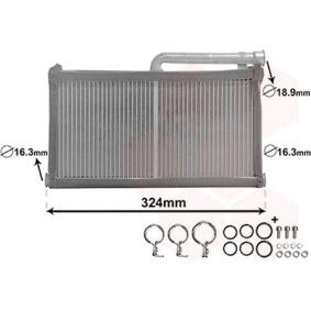 Acquista Scambiatore calore per riscaldamento abitacolo da VAN WEZEL 03006296 a buon mercato per soli 64,98 €