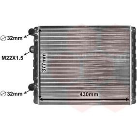 Achetez des Radiateur de chez VAN WEZEL en ligne pour Caddy II Van (9K9A) à prix modérés