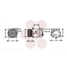 Klimakompressor 4000K321 für 407 SW (6E_) für 485,03 CHF