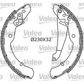Acquista Kit freno, Freno a tamburo da VALEO 554754 a buon mercato per soli 157,55 €