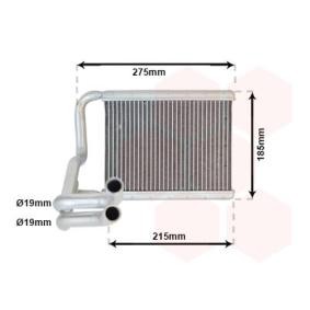 Comprar Radiador de calefacción de VAN WEZEL 82006213 a bajo precio de 79,59 €
