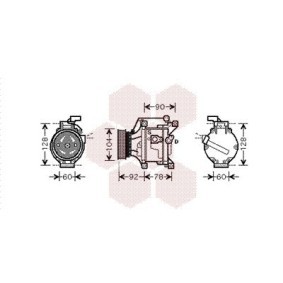 Acquista Compressore aria condizionata da VAN WEZEL 5300K446 a buon mercato per soli 938,05 €
