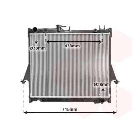 Acquista Radiatore motore da VAN WEZEL 36002025 a buon mercato per soli 196,10 €