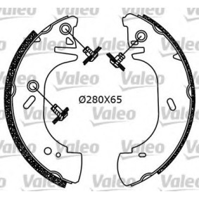 Bremsensatz, Trommelbremse für VAUXHALL von VALEO