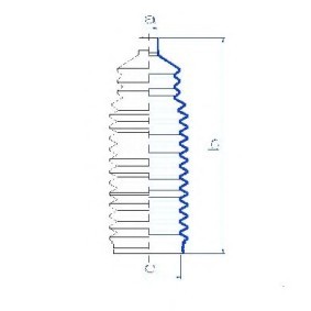 Achetez des Soufflet de direction SPIDAN 84141 à prix pour 18,49 €