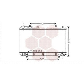 Kühler, Motorkühlung 81002086 für SSANGYONG