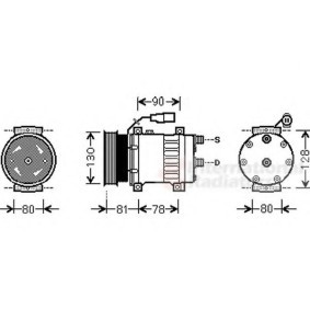 Acquista Compressore aria condizionata da VAN WEZEL 0200K202 a buon mercato per soli 764,73 €