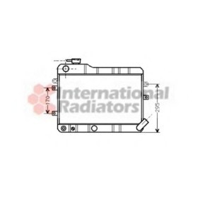 Acquista Radiatore motore da VAN WEZEL 26002010 a buon mercato per soli 229,05 €