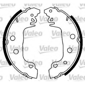 Acquista Kit freno, Freno a tamburo da VALEO 553636 a buon mercato per soli 114,90 €