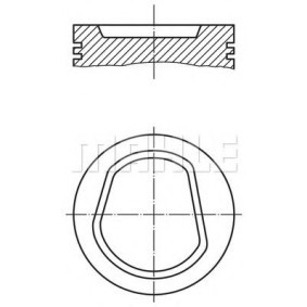 Kjøp Stempel av MAHLE ORIGINAL 0304201 til den lave prisen 1313,95 NOK