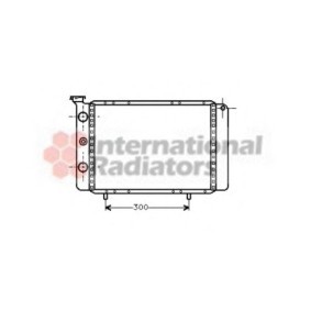 Kjøp Radiator, motorkjøling av VAN WEZEL 43002061 til den lave prisen 7290,75 NOK
