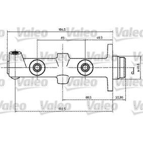 Acquista Cilindro maestro del freno da VALEO 350686 a buon mercato per soli 121,35 €