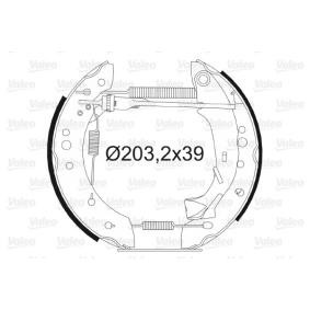 Acquista Kit freno, Freno a tamburo da VALEO 554758 a buon mercato per soli 117,86 €