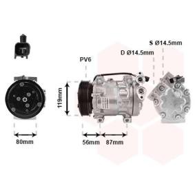 Acquista Compressore aria condizionata da VAN WEZEL 1800K393 a buon mercato per soli 419,99 €