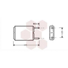 Comprar Radiador de calefacción de VAN WEZEL 27006123 a bajo precio de 110,28 €