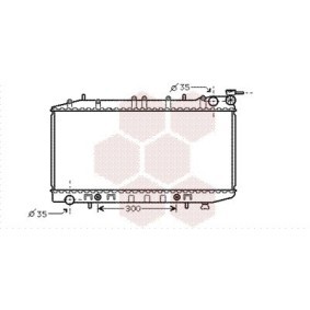 Acquista Radiatore motore da VAN WEZEL 13002203 a buon mercato per soli 136,45 €