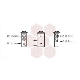 Acquista Valvola espansione climatizzatore da VAN WEZEL 09001275 a buon mercato per soli 153,78 €