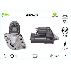 Köp Startmotor av VALEO 432673 till det låga priset 2114,12 kr