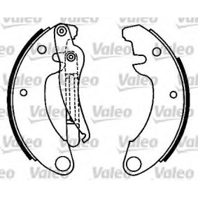 Acquista Kit freno, Freno a tamburo da VALEO 553001 a buon mercato per soli 103,46 €
