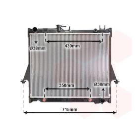 Acquista Radiatore motore da VAN WEZEL 36002026 a buon mercato per soli 178,81 €